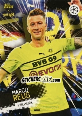 Sticker Marco Reus - UEFA Champions League 2021-2022 Football Festival by Steve Aoki
 n. 12 - Topps