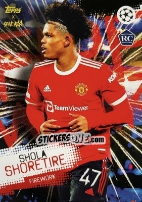 Sticker Shola Shoretire - UEFA Champions League 2021-2022 Football Festival by Steve Aoki
 n. 15 - Topps