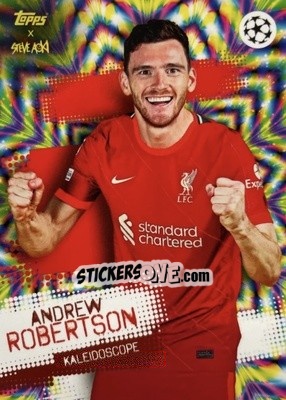 Sticker Andrew Robertson - UEFA Champions League 2021-2022 Football Festival by Steve Aoki
 n. 18 - Topps