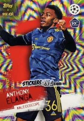 Sticker Anthony Elanga - UEFA Champions League 2021-2022 Football Festival by Steve Aoki
 n. 20 - Topps