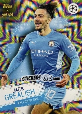 Sticker Jack Grealish - UEFA Champions League 2021-2022 Football Festival by Steve Aoki
 n. 24 - Topps