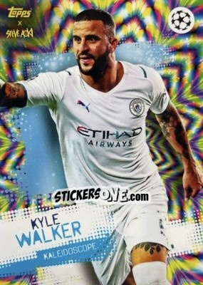 Sticker Kyle Walker - UEFA Champions League 2021-2022 Football Festival by Steve Aoki
 n. 29 - Topps