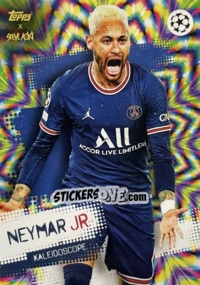 Sticker Neymar Jr. - UEFA Champions League 2021-2022 Football Festival by Steve Aoki
 n. 30 - Topps