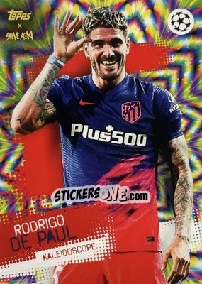 Sticker Rodrigo de Paul - UEFA Champions League 2021-2022 Football Festival by Steve Aoki
 n. 32 - Topps