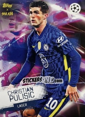 Sticker Christian Pulisic - UEFA Champions League 2021-2022 Football Festival by Steve Aoki
 n. 38 - Topps
