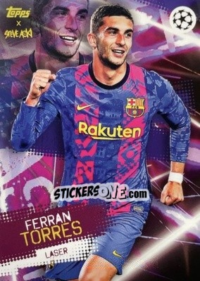 Sticker Ferran Torres - UEFA Champions League 2021-2022 Football Festival by Steve Aoki
 n. 39 - Topps
