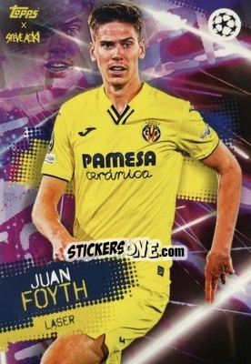 Cromo Juan Foyth - UEFA Champions League 2021-2022 Football Festival by Steve Aoki
 n. 42 - Topps