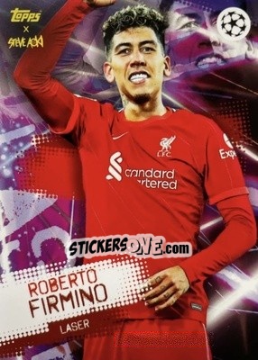 Sticker Roberto Firmino - UEFA Champions League 2021-2022 Football Festival by Steve Aoki
 n. 49 - Topps