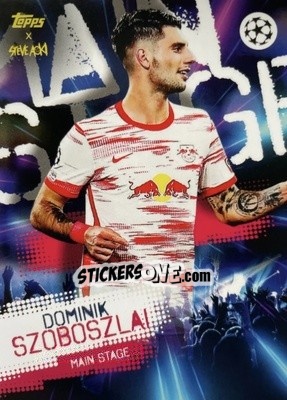 Sticker Dominik Szoboszlai - UEFA Champions League 2021-2022 Football Festival by Steve Aoki
 n. 54 - Topps
