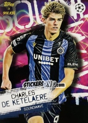 Sticker Charles De Ketelaere - UEFA Champions League 2021-2022 Football Festival by Steve Aoki
 n. 71 - Topps