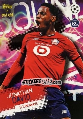 Sticker Jonathan David - UEFA Champions League 2021-2022 Football Festival by Steve Aoki
 n. 75 - Topps