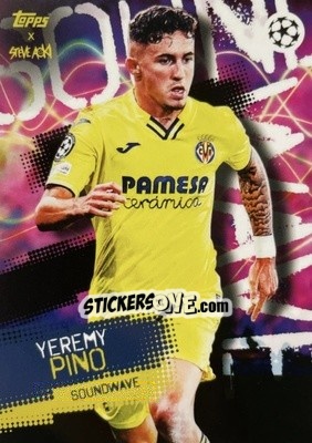Sticker Yeremy Pino - UEFA Champions League 2021-2022 Football Festival by Steve Aoki
 n. 84 - Topps