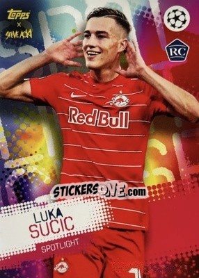 Sticker Luka Sucic - UEFA Champions League 2021-2022 Football Festival by Steve Aoki
 n. 94 - Topps