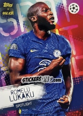 Sticker Romelu Lukaku - UEFA Champions League 2021-2022 Football Festival by Steve Aoki
 n. 98 - Topps