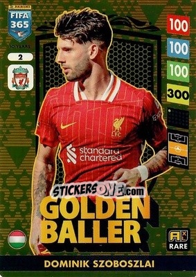 Sticker Dominik Szoboszlai - FIFA 365: 2024-2025. Adrenalyn XL
 n. 2 - Panini