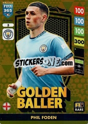 Sticker Phil Foden - FIFA 365: 2024-2025. Adrenalyn XL
 n. 3 - Panini