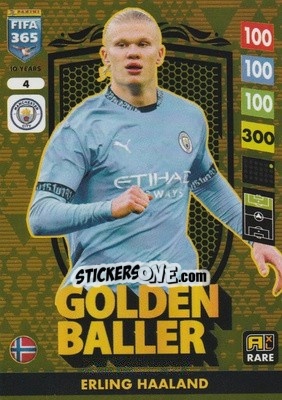Sticker Erling Haaland - FIFA 365: 2024-2025. Adrenalyn XL
 n. 4 - Panini