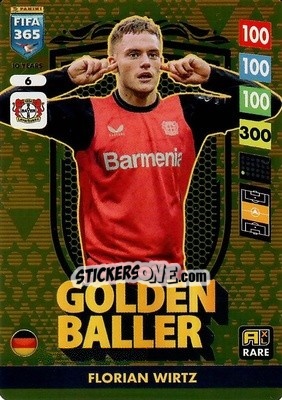 Sticker Florian Wirtz - FIFA 365: 2024-2025. Adrenalyn XL
 n. 6 - Panini