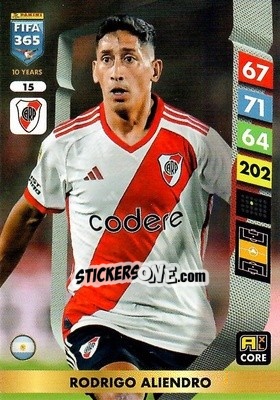 Sticker Rodrigo Aliendro - FIFA 365: 2024-2025. Adrenalyn XL
 n. 15 - Panini