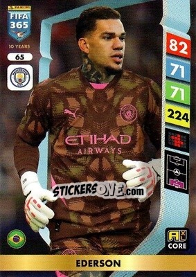 Sticker Ederson - FIFA 365: 2024-2025. Adrenalyn XL
 n. 65 - Panini