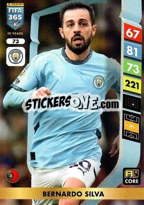 Sticker Bernardo Silva - FIFA 365: 2024-2025. Adrenalyn XL
 n. 73 - Panini