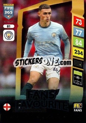 Sticker Phil Foden - FIFA 365: 2024-2025. Adrenalyn XL
 n. 81 - Panini
