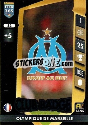 Sticker Club Badge - FIFA 365: 2024-2025. Adrenalyn XL
 n. 82 - Panini