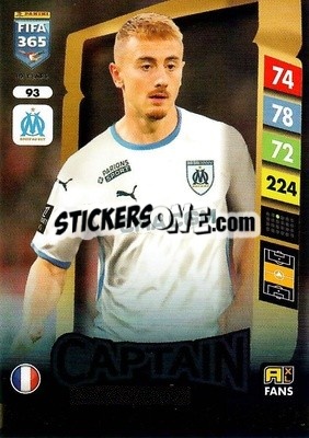 Sticker Valentin Rongier - FIFA 365: 2024-2025. Adrenalyn XL
 n. 93 - Panini