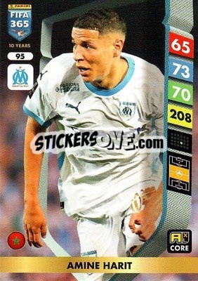 Sticker Amine Harit - FIFA 365: 2024-2025. Adrenalyn XL
 n. 95 - Panini