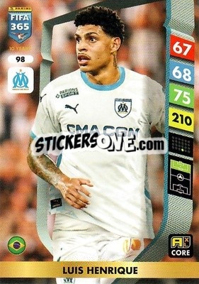 Sticker Luis Henrique - FIFA 365: 2024-2025. Adrenalyn XL
 n. 98 - Panini