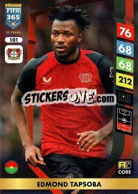 Sticker Edmond Tapsoba - FIFA 365: 2024-2025. Adrenalyn XL
 n. 101 - Panini