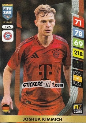 Sticker Joshua Kimmich - FIFA 365: 2024-2025. Adrenalyn XL
 n. 126 - Panini