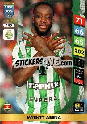 Sticker Myenty Abena - FIFA 365: 2024-2025. Adrenalyn XL
 n. 140 - Panini