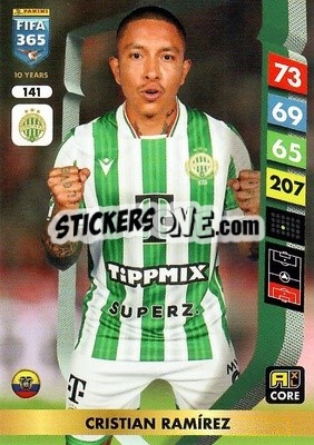 Sticker Cristian Ramírez - FIFA 365: 2024-2025. Adrenalyn XL
 n. 141 - Panini