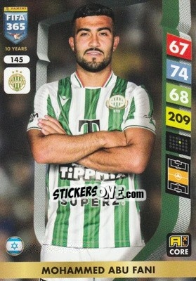 Sticker Mohammad Abu Fani - FIFA 365: 2024-2025. Adrenalyn XL
 n. 145 - Panini