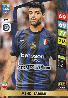Sticker Mehdi Taremi - FIFA 365: 2024-2025. Adrenalyn XL
 n. 170 - Panini