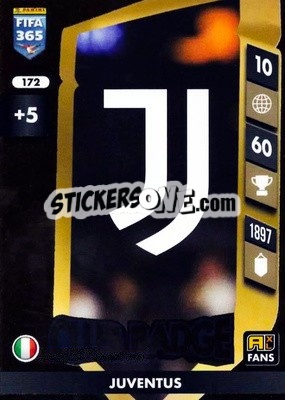 Sticker Club Badge - FIFA 365: 2024-2025. Adrenalyn XL
 n. 172 - Panini