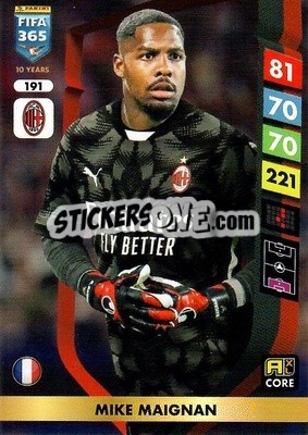 Sticker Mike Maignan - FIFA 365: 2024-2025. Adrenalyn XL
 n. 191 - Panini