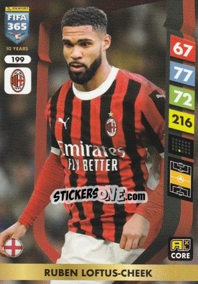 Sticker Ruben Loftus-Cheek - FIFA 365: 2024-2025. Adrenalyn XL
 n. 199 - Panini