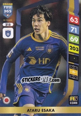 Sticker Ataru Esaka - FIFA 365: 2024-2025. Adrenalyn XL
 n. 215 - Panini