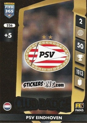 Sticker Club Badge - FIFA 365: 2024-2025. Adrenalyn XL
 n. 226 - Panini