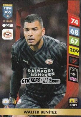 Sticker Walter Benítez - FIFA 365: 2024-2025. Adrenalyn XL
 n. 227 - Panini