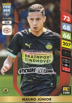 Sticker Mauro Júnior - FIFA 365: 2024-2025. Adrenalyn XL
 n. 228 - Panini