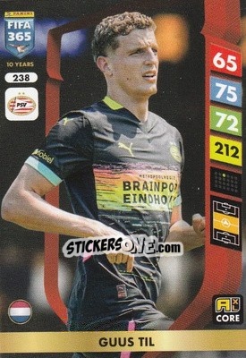 Sticker Guus Til - FIFA 365: 2024-2025. Adrenalyn XL
 n. 238 - Panini