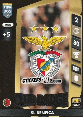 Sticker Club Badge - FIFA 365: 2024-2025. Adrenalyn XL
 n. 244 - Panini