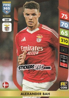 Sticker Alexander Bah - FIFA 365: 2024-2025. Adrenalyn XL
 n. 249 - Panini
