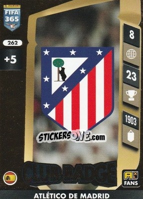 Sticker Club Badge - FIFA 365: 2024-2025. Adrenalyn XL
 n. 262 - Panini