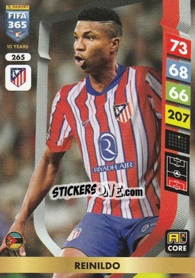 Sticker Reinaldo - FIFA 365: 2024-2025. Adrenalyn XL
 n. 265 - Panini