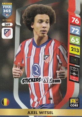 Sticker Axel Witsel - FIFA 365: 2024-2025. Adrenalyn XL
 n. 269 - Panini