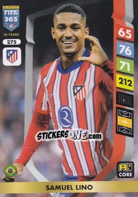 Sticker Samuel Lino - FIFA 365: 2024-2025. Adrenalyn XL
 n. 275 - Panini